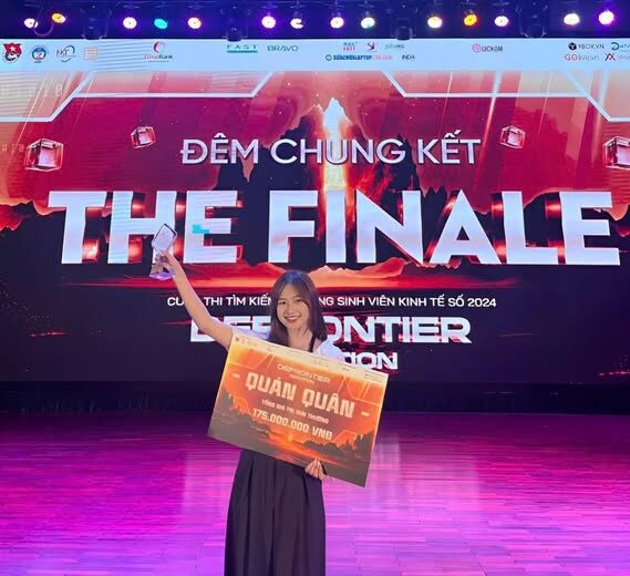 Chúc mừng “Cô gái vàng” của UDU đã có thành tính xuất sắc