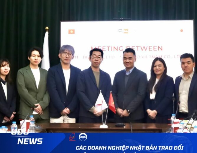 Đại diện các doanh nghiệp Nhật Bản thăm & trao đổi thông tin hợp tác với Học viện Công nghệ Bưu chính Viễn thông và Viện Khoa học Kỹ thuật Bưu điện