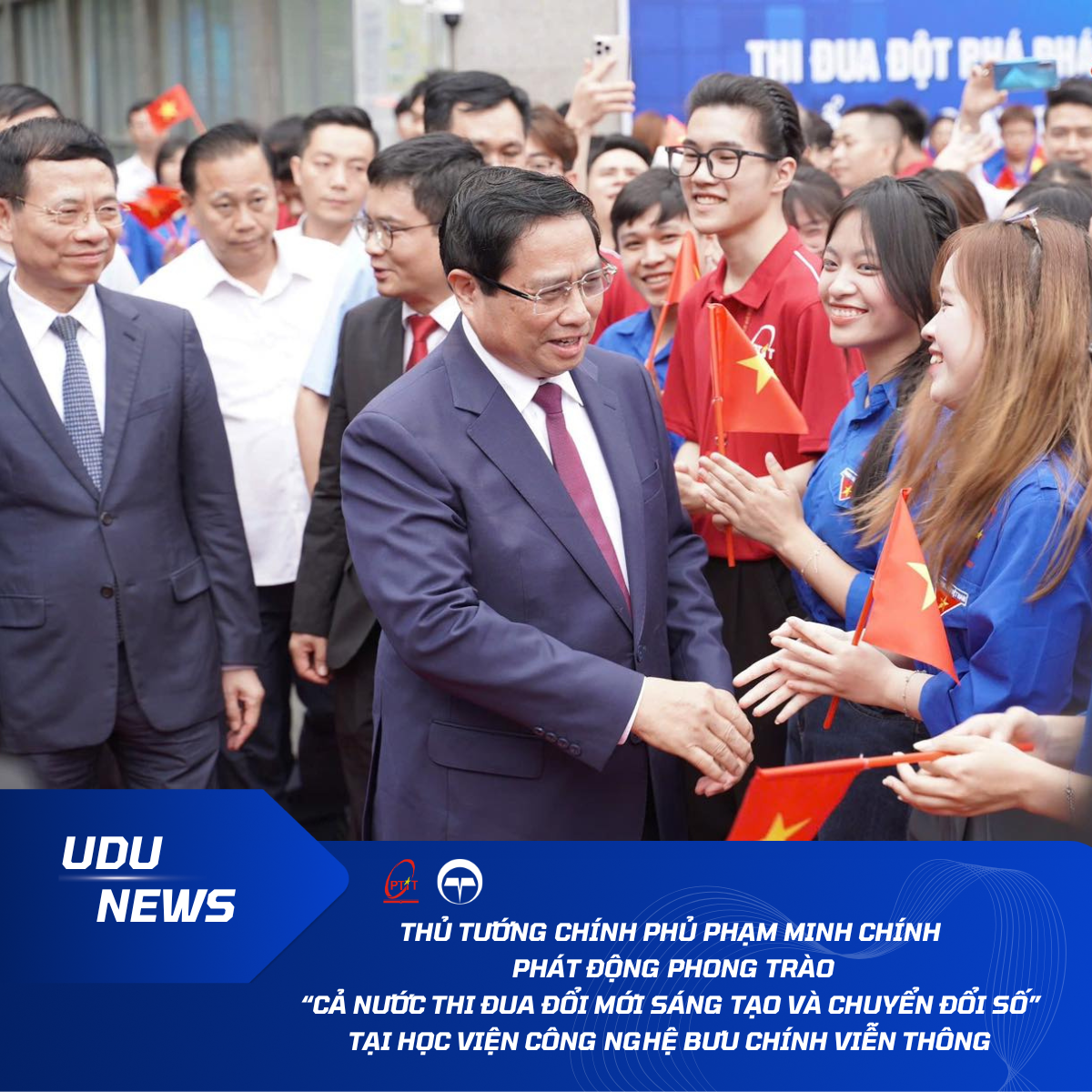 Thủ Tướng Phạm Minh Chính phát động Phong trào “Cả nước thi đua đổi mới sáng tạo và chuyển đổi số”