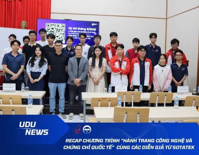 [RECAP] Sotatek đồng hành cùng chương trình “Hành trang Công nghệ và Chứng chỉ Quốc tế”