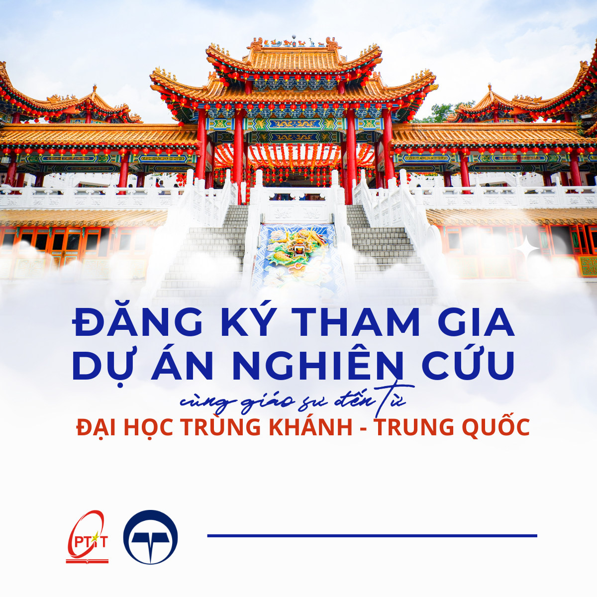Cơ hội tham gia dự án nghiên cứu quốc tế cùng giáo sư Đại học Trùng Khánh (Trung Quốc)
