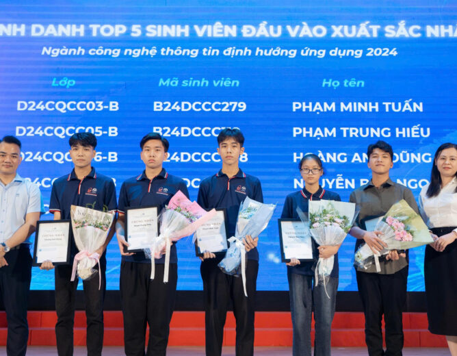 BIDV tài trợ học bổng Top 5 sinh viên đầu vào xuất sắc nhất tại Chương trình Chào tân sinh viên UDU GoGlobal 2024