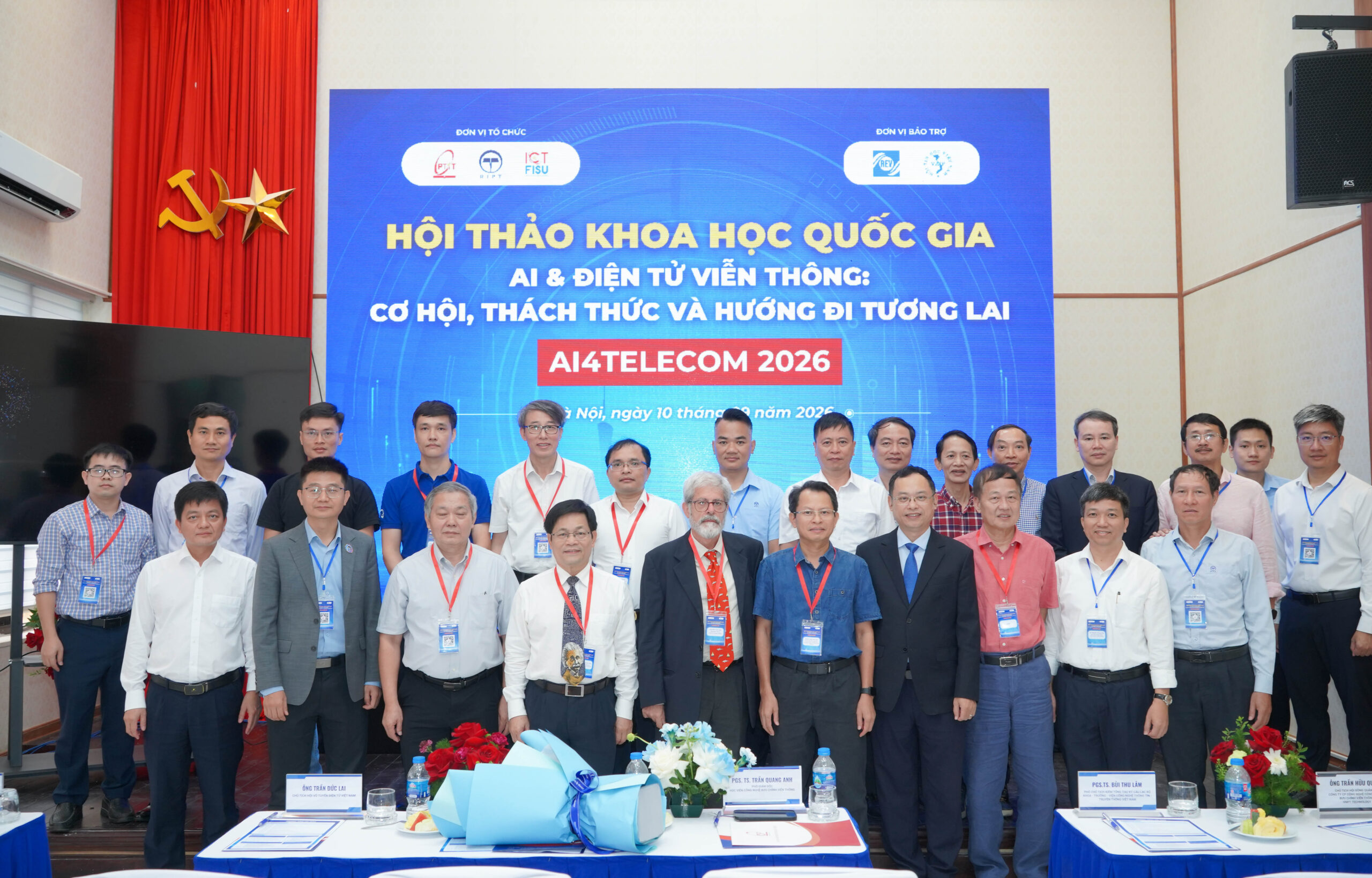 Viện RIPT phối hợp cùng PTIT tổ chức Hội thảo Khoa học Quốc gia AI4TELECOM 2026