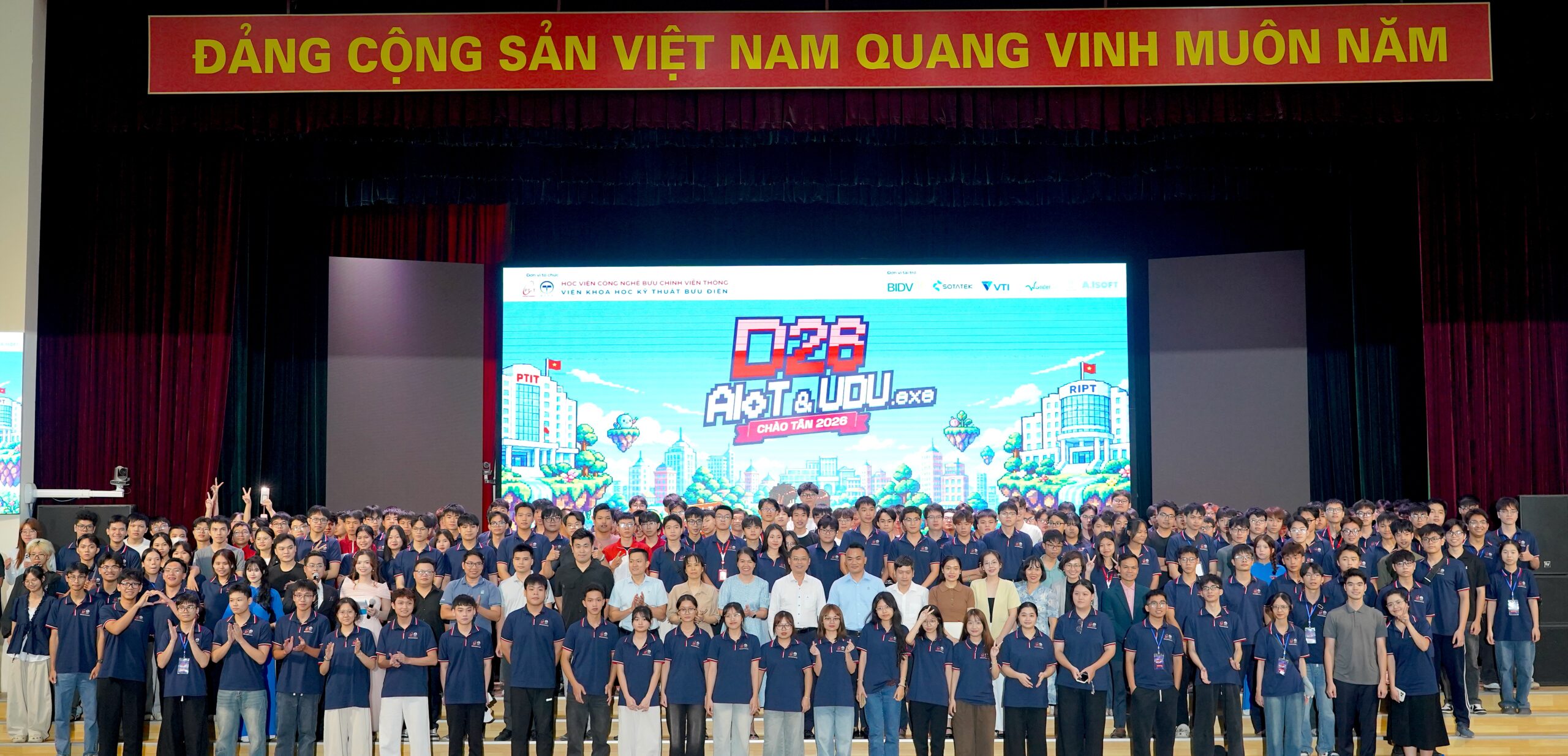 Chào Tân D26: Một chương trình 100% “make by” sinh viên UDU & AIoT