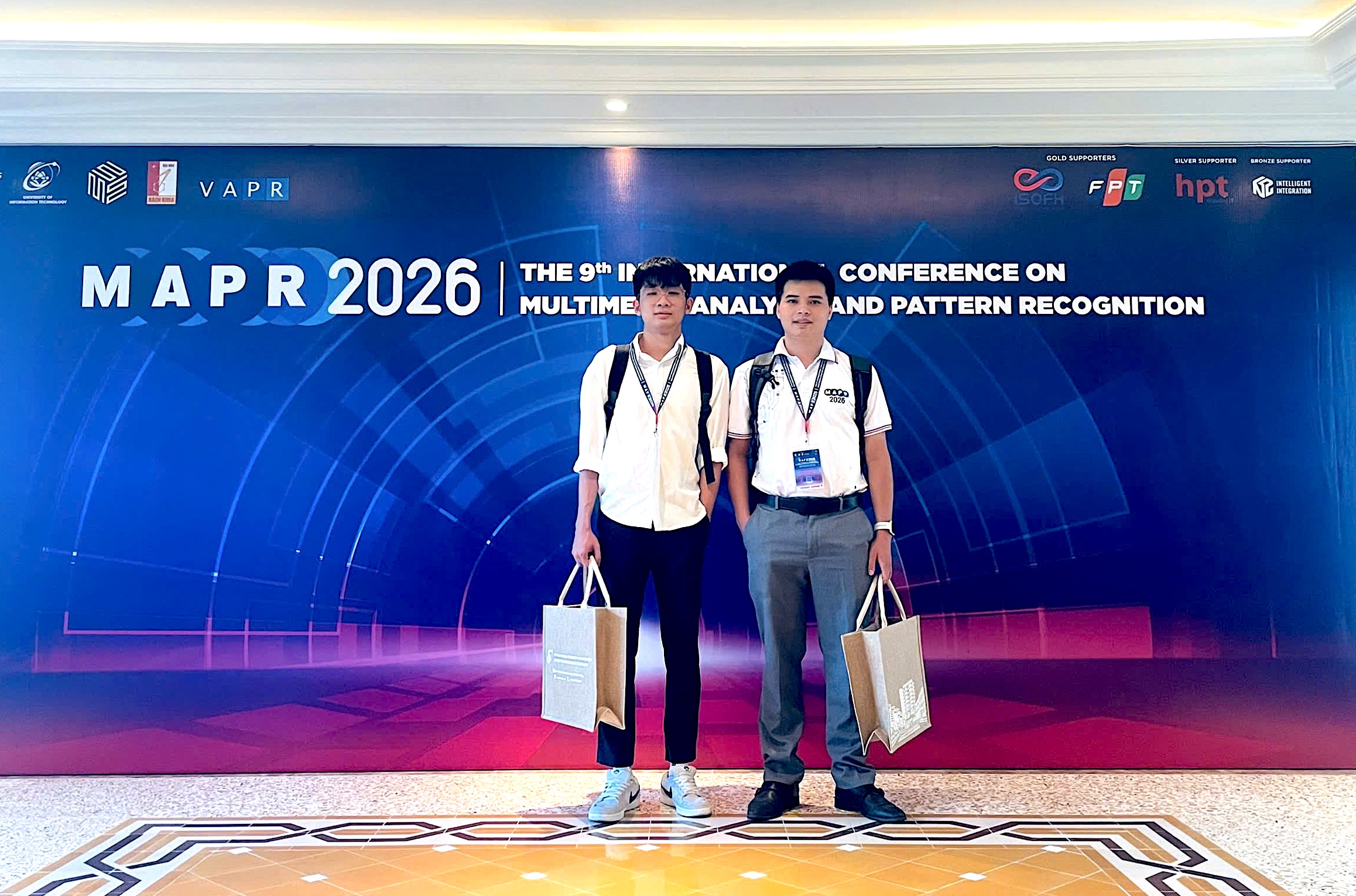UDUers ghi dấu ấn tại Hội nghị MAPR 2026 với nghiên cứu quốc tế: Khẳng định tính ứng dụng và toàn cầu hóa tại PTIT